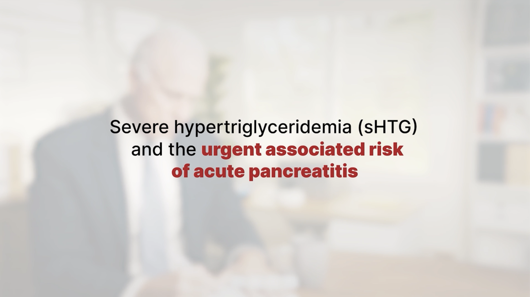 Video showing the urgent associated risks of acute pancreatitis