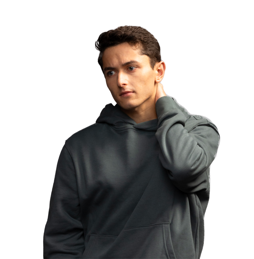 portrait of FCS patient model named Timothy with quote: It's an awful disease, draining and awful. I'm just so tired of being in the hospital. It takes you away from everything.