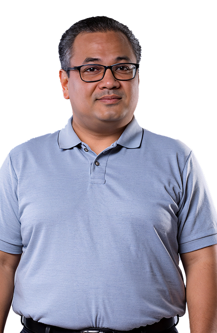 portrait of sHTG patient model named Michael